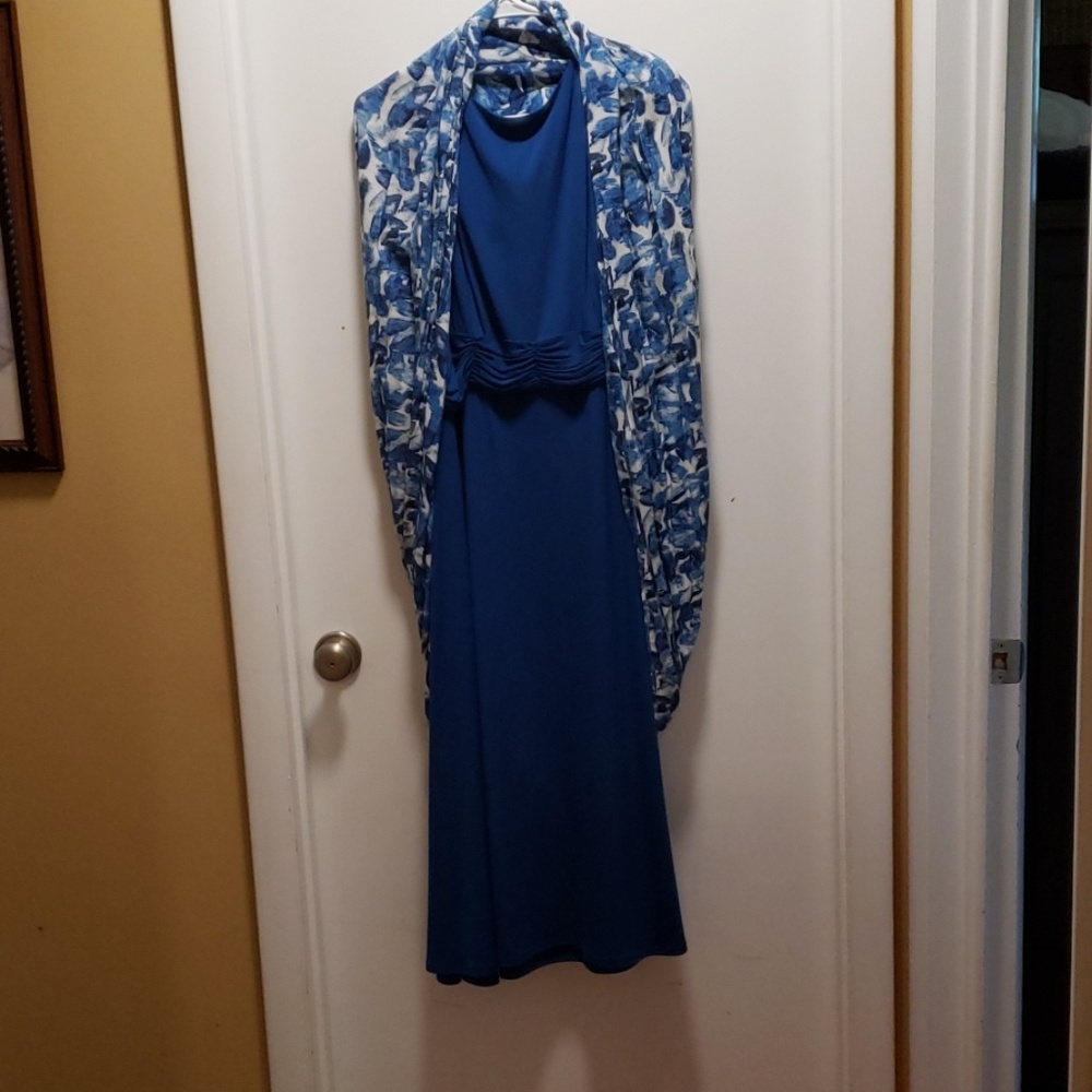 Dress blue dress